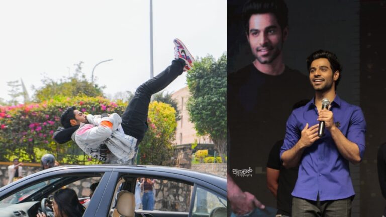 Kireeti's introduction teaser BTS is being widely appreciated for all the hard work