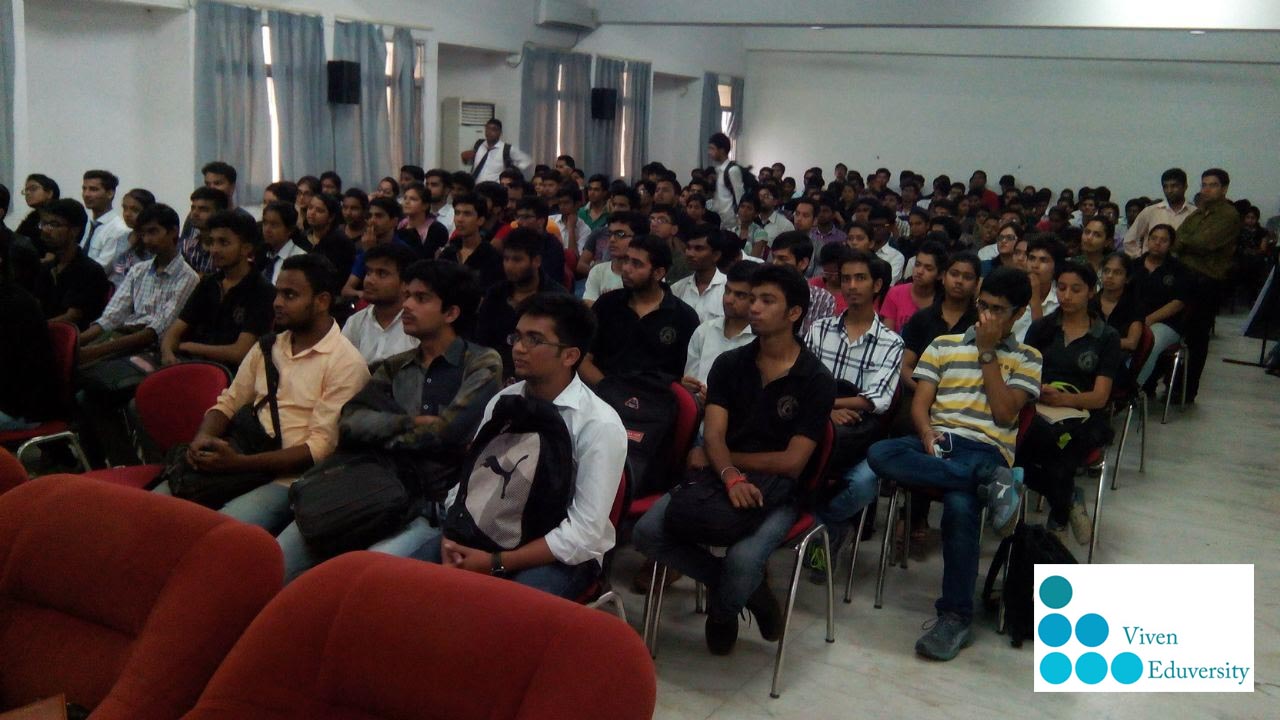 Students attending Informative Session