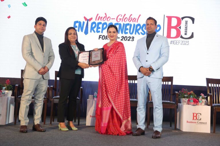 Indo Global Entrepreneurship Forum Awards Neha Agarwal, Founder & Director Digi Acai - Women Entrepreneur of the Year 2022