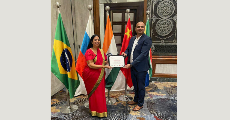 Mr Ashutosh Landge Gets Elected as Member Governing Body, BRICS Chamber of Commerce and Industry for the Year 2023 to 2026.