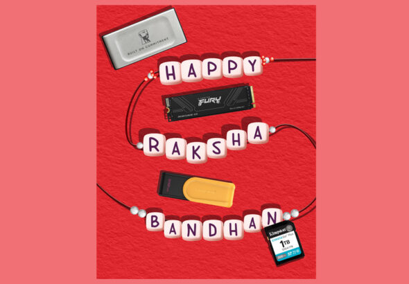 Celebrate Raksha Bandhan with Kingston Technology Thoughtful Tech Gifts for Your Sibling.