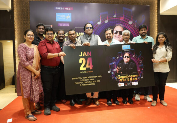 Music Director Bharadwaj Announces Canara Bank Presents “Gnyabagam Varudae” – A Musical Celebration of Three Decades